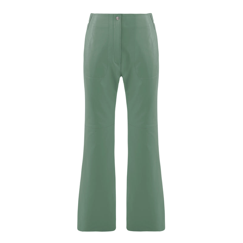 Harper Leather Pant - Sage