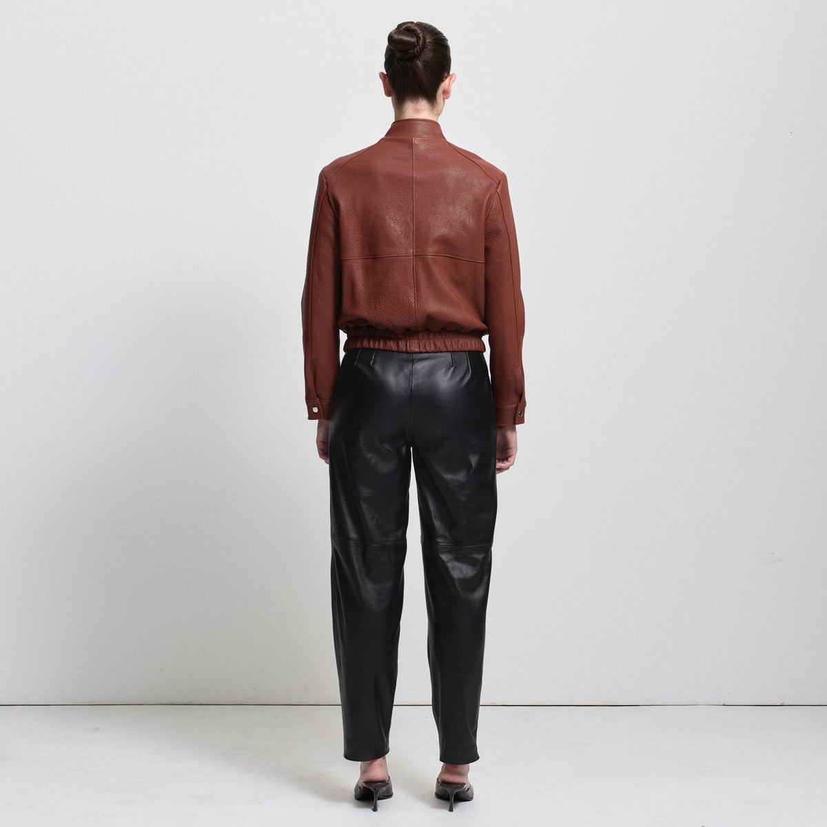 Rory Jacket - Honey Textured Leather