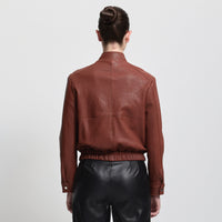 Rory Jacket - Honey Textured Leather