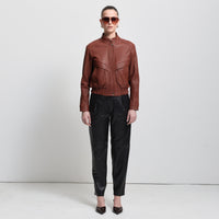 Rory Jacket - Honey Textured Leather