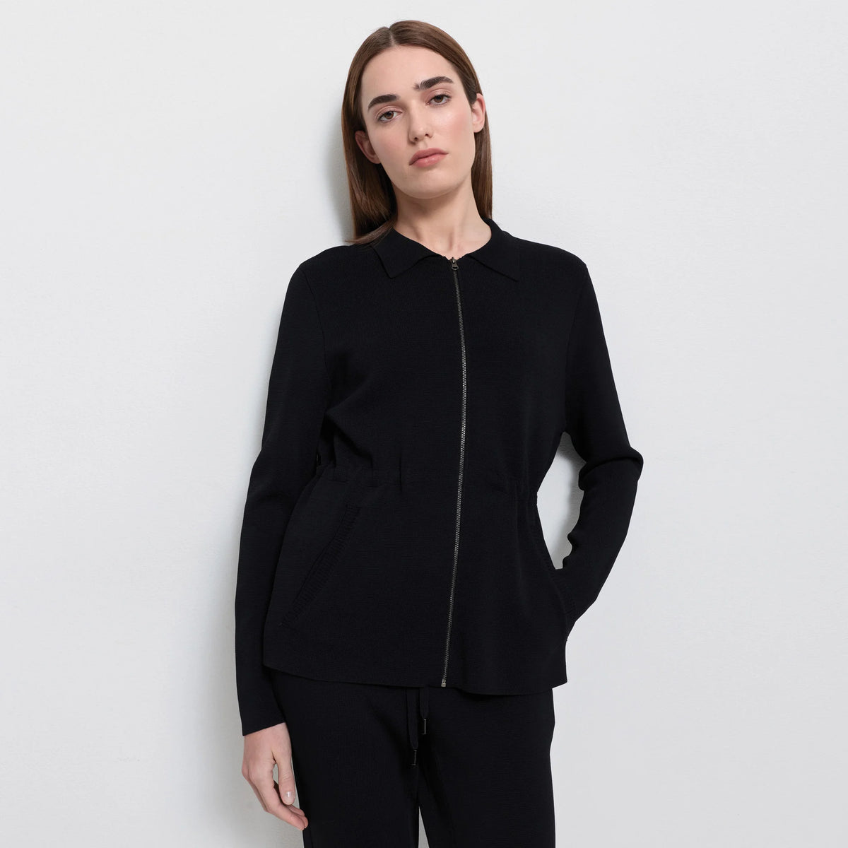Base Layer Synched Jacket - Jet Black