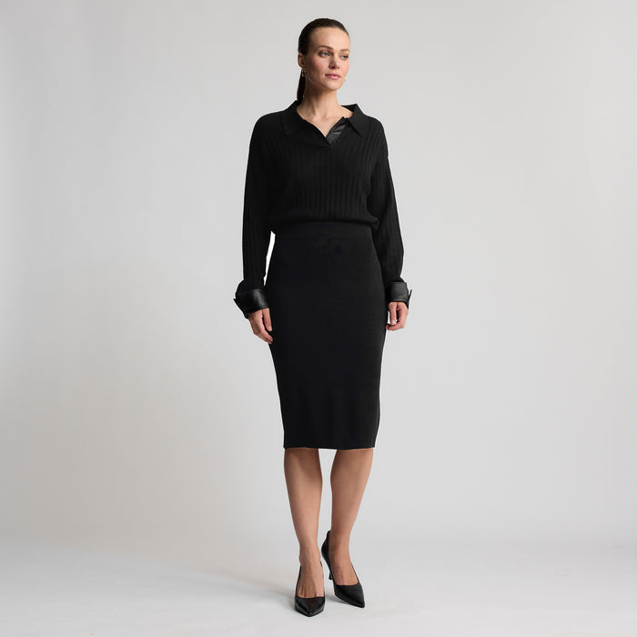 Base Layer Skirt - Jet Black