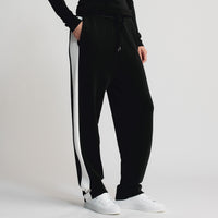 Base Layer Wide Leg Trouser - Jet Black