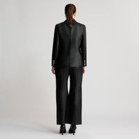 Samantha - Tailored Blazer - Jet Black