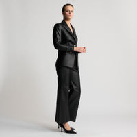 Samantha - Tailored Blazer - Jet Black