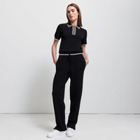 Base Layer Zip Polo - Jet Black