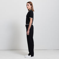 Base Layer Zip Polo - Jet Black