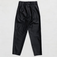 Harriet Trouser - Jet Black Leather