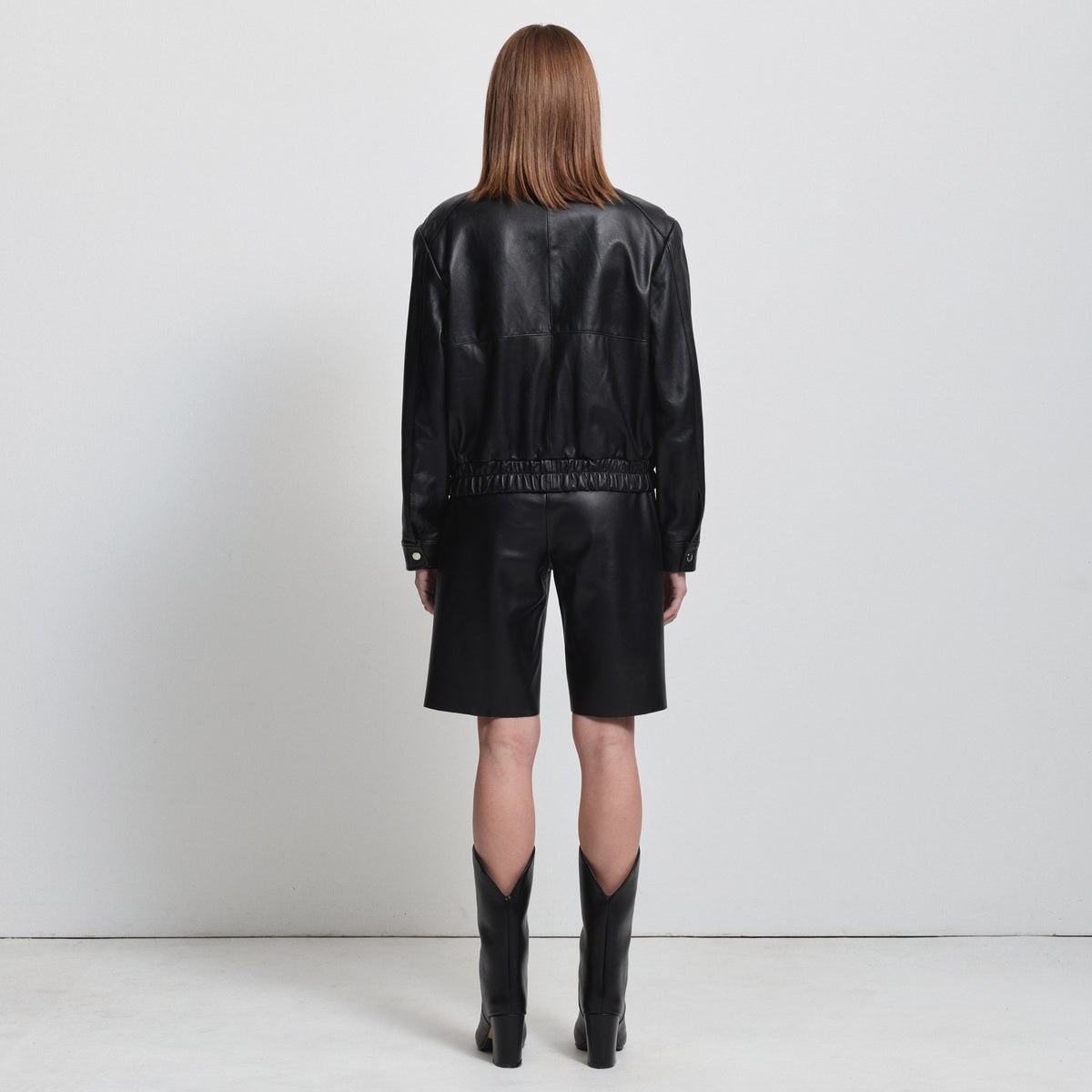 Rory Jacket - Jet Black Leather