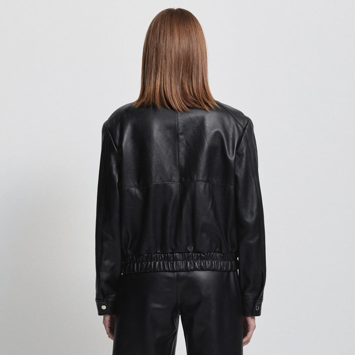Rory Jacket - Jet Black Leather