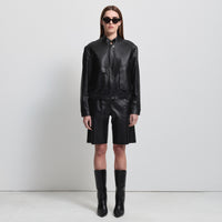 Rory Jacket - Jet Black Leather