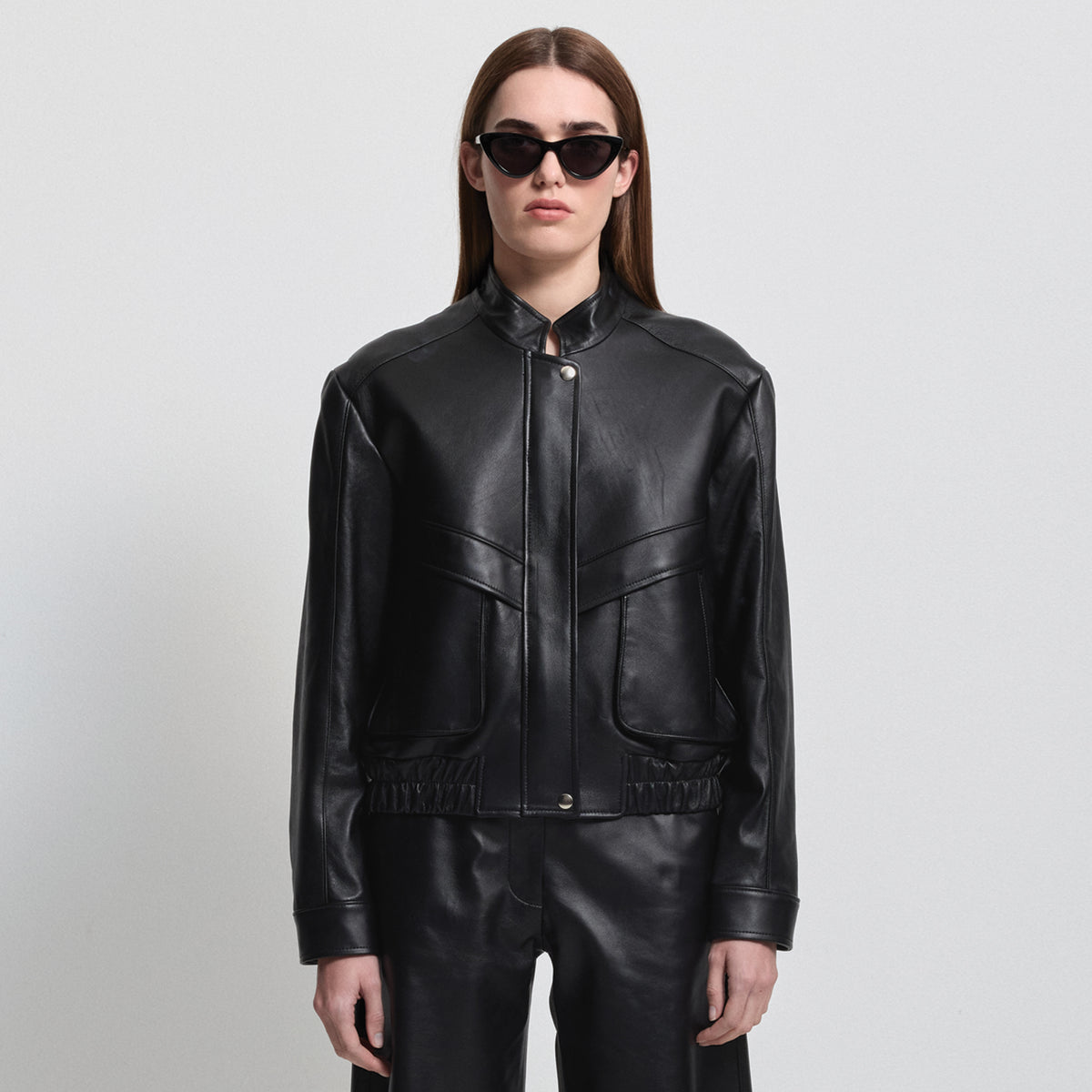 Rory Jacket - Jet Black Leather
