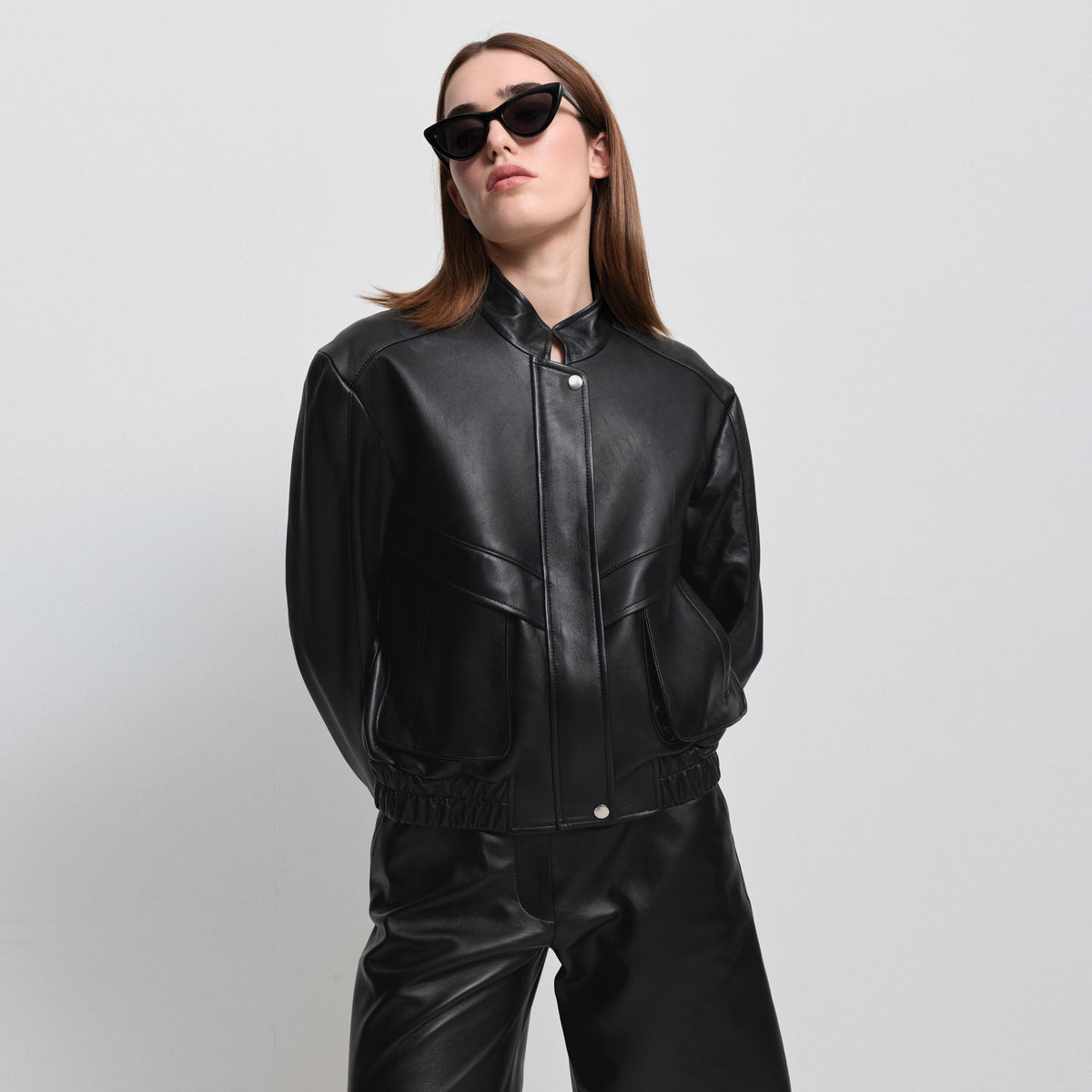 Rory Jacket - Jet Black Leather