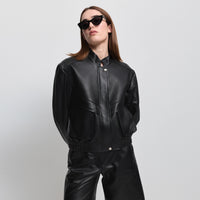 Rory Jacket - Jet Black Leather