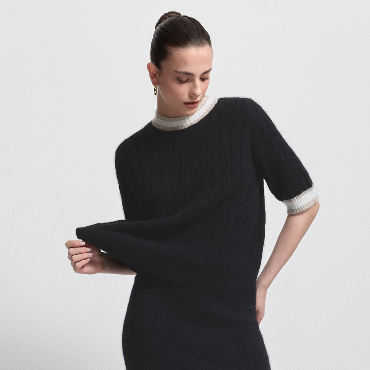 Teresa Knit- Jet Black