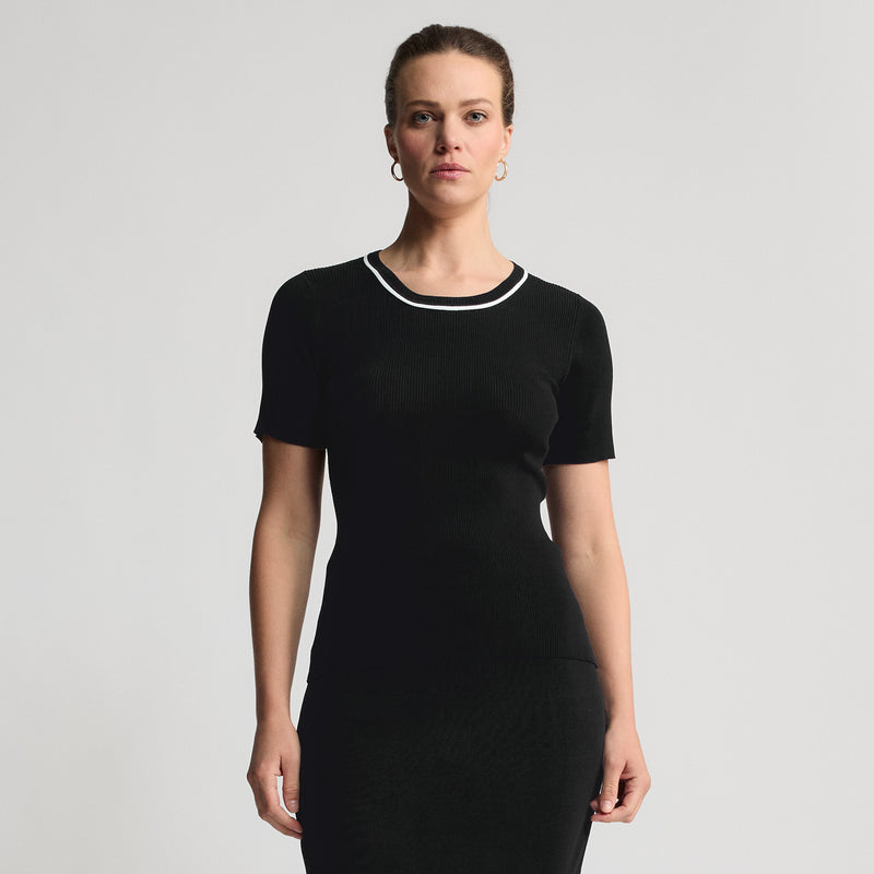 Base Layer T-Shirt - Jet Black