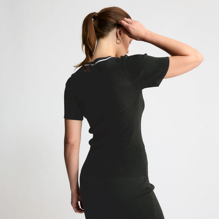 Base Layer T-Shirt - Jet Black