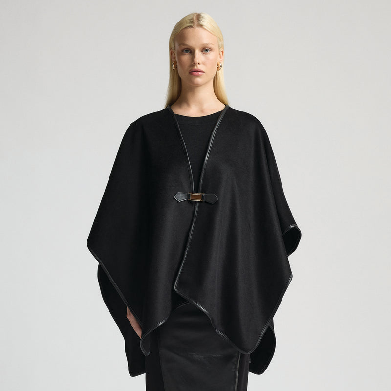 Karson Cape - Jet Black