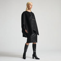 Karson Cape - Jet Black