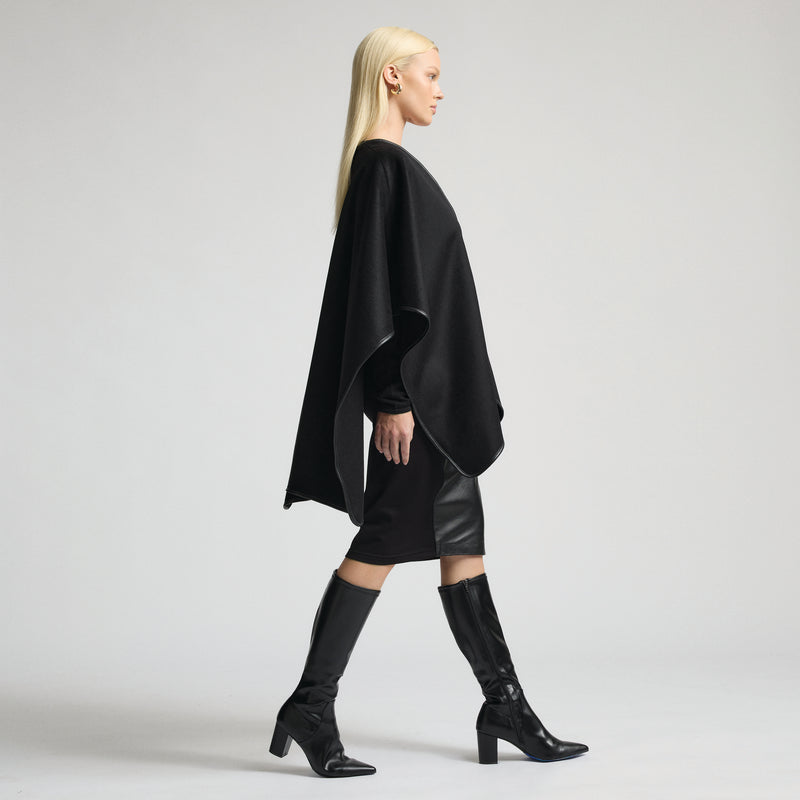 Karson Cape - Jet Black