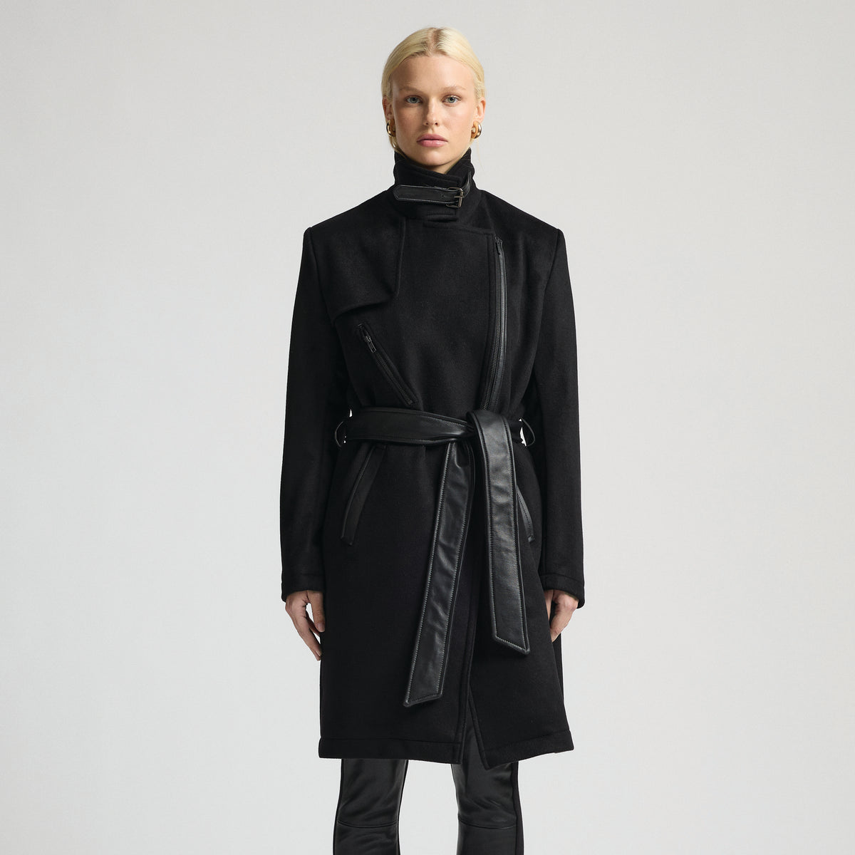 McKenna Coat - Jet Black