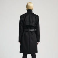 McKenna Coat - Jet Black