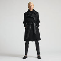 McKenna Coat - Jet Black