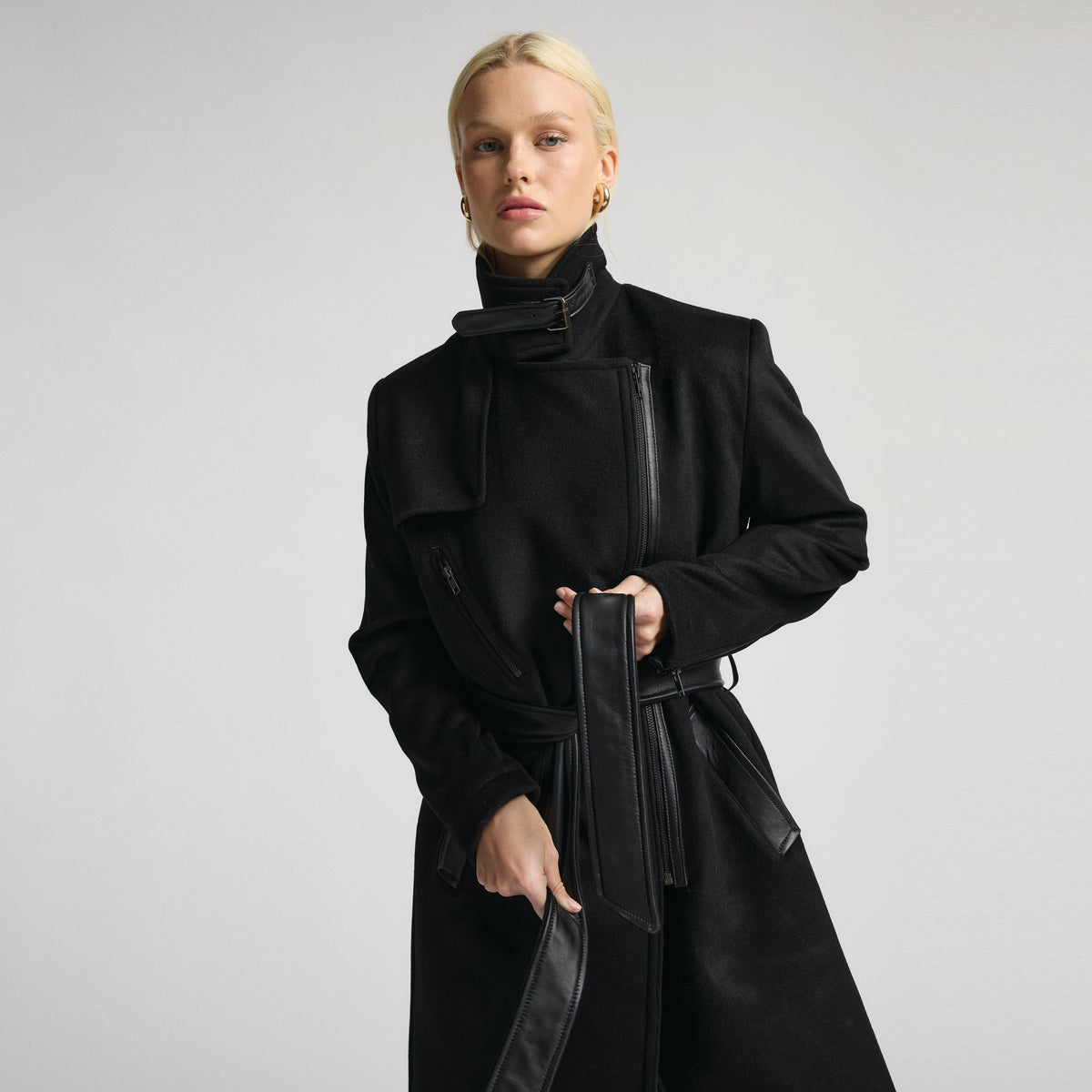 McKenna Coat - Jet Black