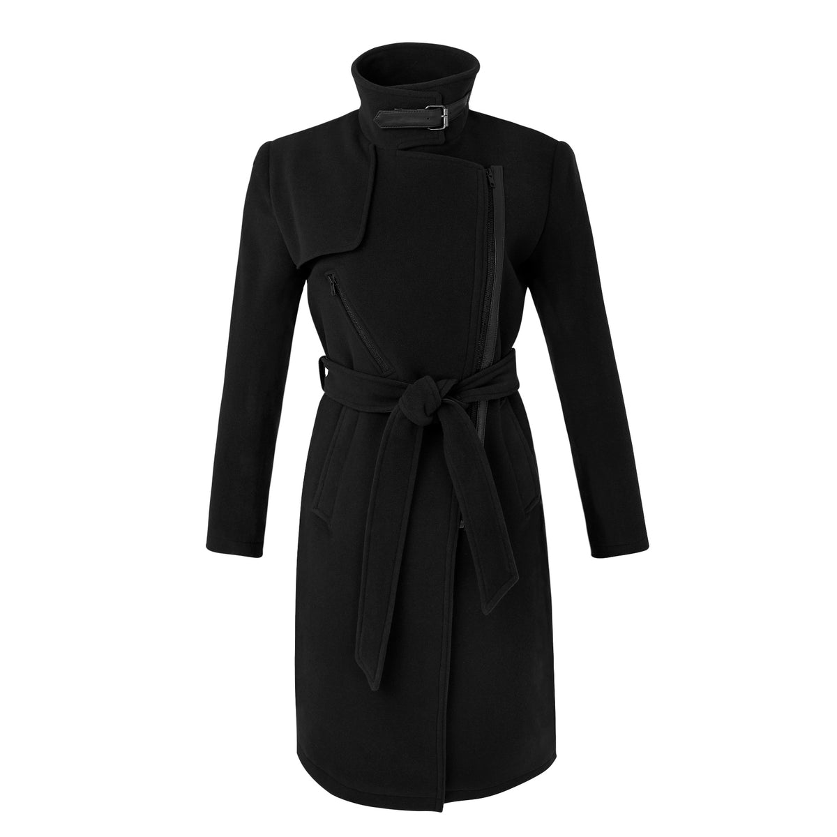 McKenna Coat - Jet Black