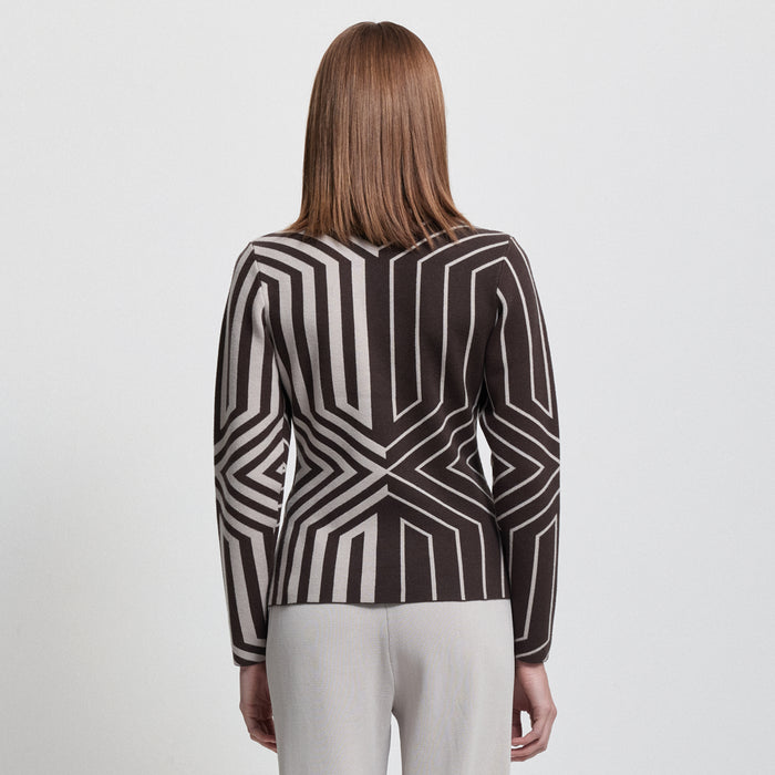 Base Layer Jacquard Knit - Espresso