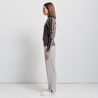 Base Layer Jacquard Knit - Espresso