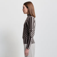 Base Layer Jacquard Knit - Espresso