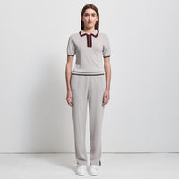 Base Layer Zip Polo - Oyster