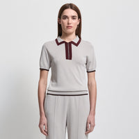 Base Layer Zip Polo - Oyster