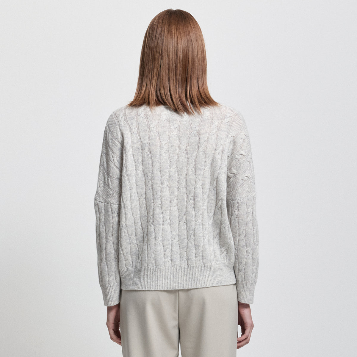 Carissa Cashmere Blend Knit - Oyster