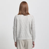 Carissa Cashmere Blend Knit - Oyster