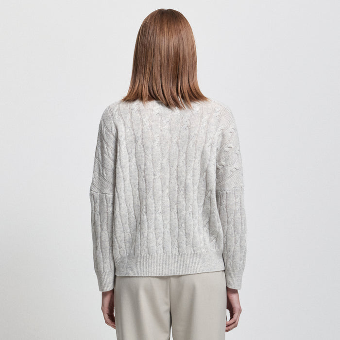 Carissa Cashmere Blend Knit - Oyster