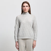 Carissa Cashmere Blend Knit - Oyster