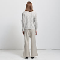 Carissa Cashmere Blend Knit - Oyster