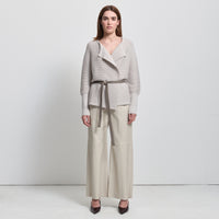 Eliana Cashmere Blend Knit - Oyster