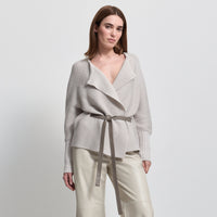 Eliana Cashmere Blend Knit - Oyster
