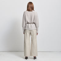 Eliana Cashmere Blend Knit - Oyster