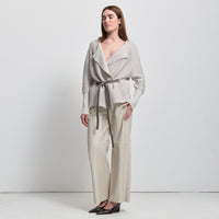 Eliana Cashmere Blend Knit - Oyster