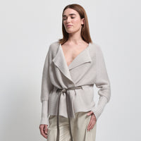 Eliana Cashmere Blend Knit - Oyster