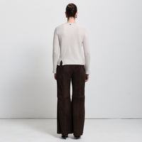 Maya Cashmere Blend Knit - Oyster