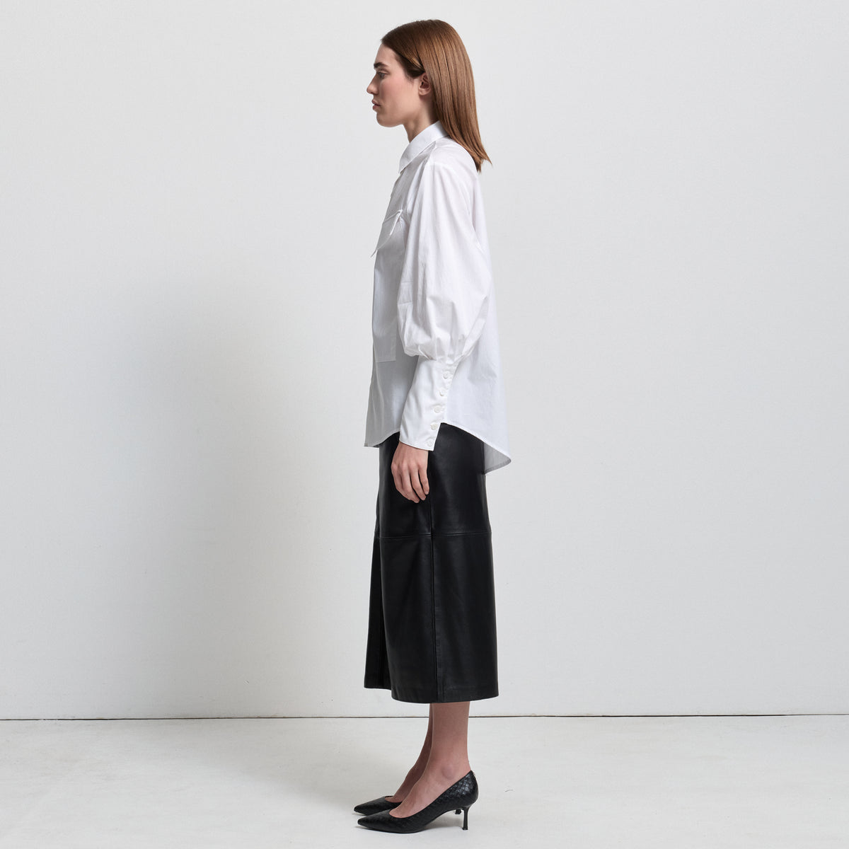 Pearl Shirt - Porcelain