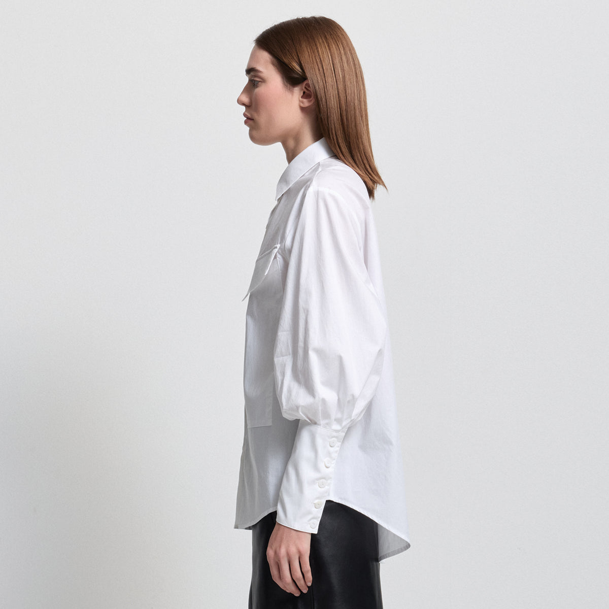 Pearl Shirt - Porcelain