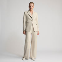 Samantha - Tailored Blazer - Porcelain