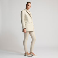 Darcy - Oversized Blazer - Porcelain