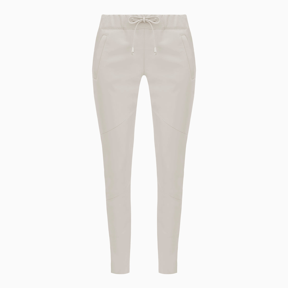Frankie Jogger Pant - Porcelain Leather